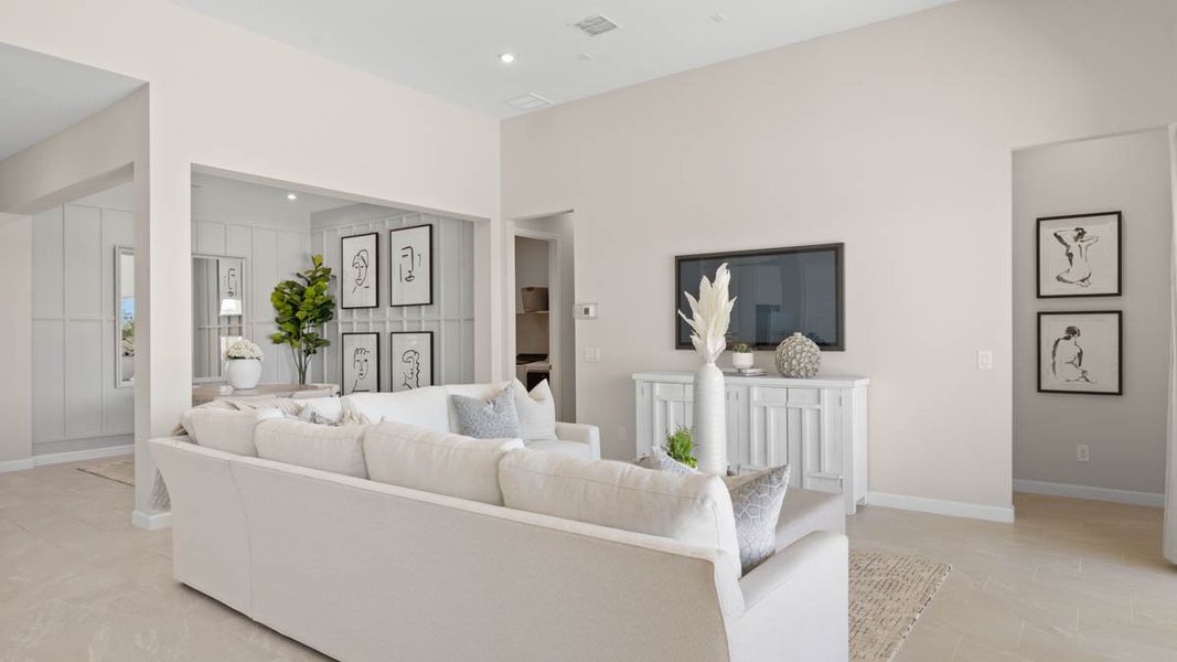 Furnished interior view inside a new home in Zanjero Pass, Waddell (Image 17).