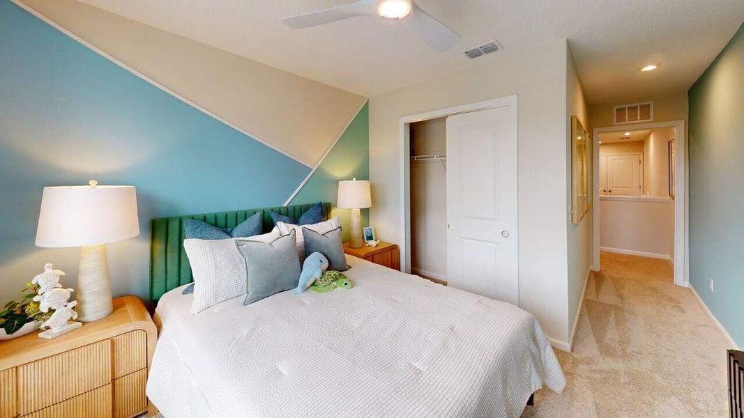 Representative furnished interior of a home built from the Avery by Mattamy Homes in Egret Creek, Jacksonville (Image 12).