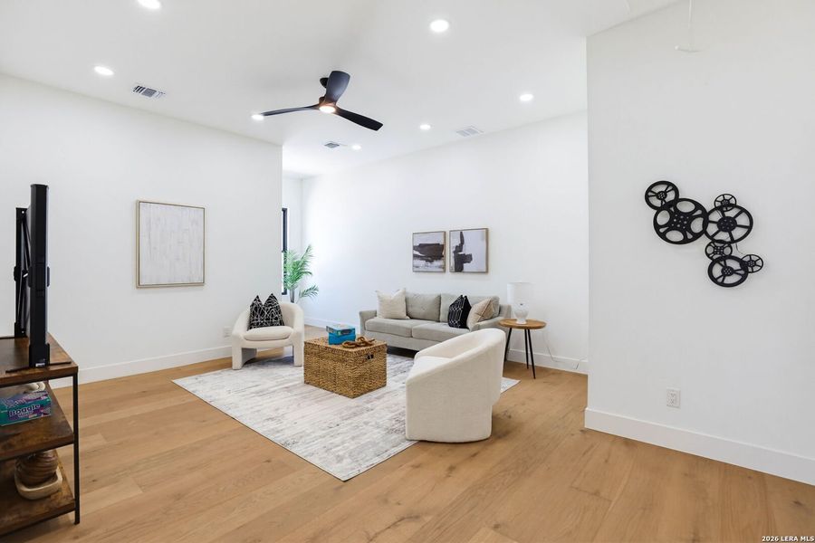 Furnished interior view inside a new home in , Bulverde (Image 16).