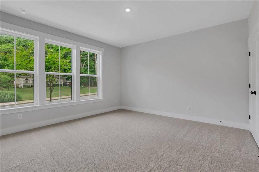 Spacious, unfurnished interior of a new home in The Groves at Myrtle, Roswell (Image 33).