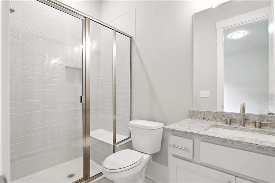 Furnished interior view inside a new home in Old Town Estates, Dacula (Image 9).