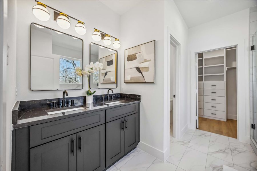 Furnished interior view inside a new home in , Houston (Image 6).
