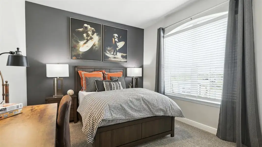 Furnished interior view inside a new home in Morningstar, Fort Worth (Image 32).
