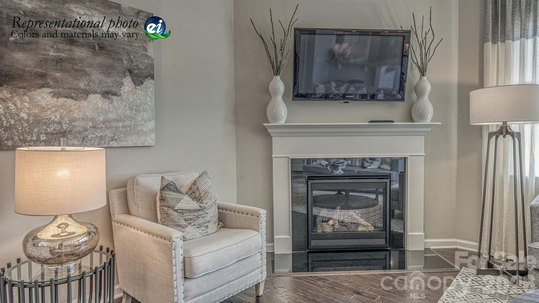 Furnished interior view inside a new home in Shannon Woods, Maiden (Image 2).