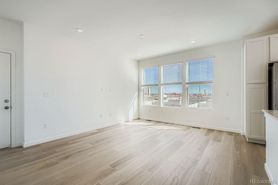 Spacious, unfurnished interior of a new home in Parterre: The Parkside Collection, Thornton (Image 9). Spacious, unfurnished interior of a new home in Parterre: The Parkside Collection, Thornton (Image 9).