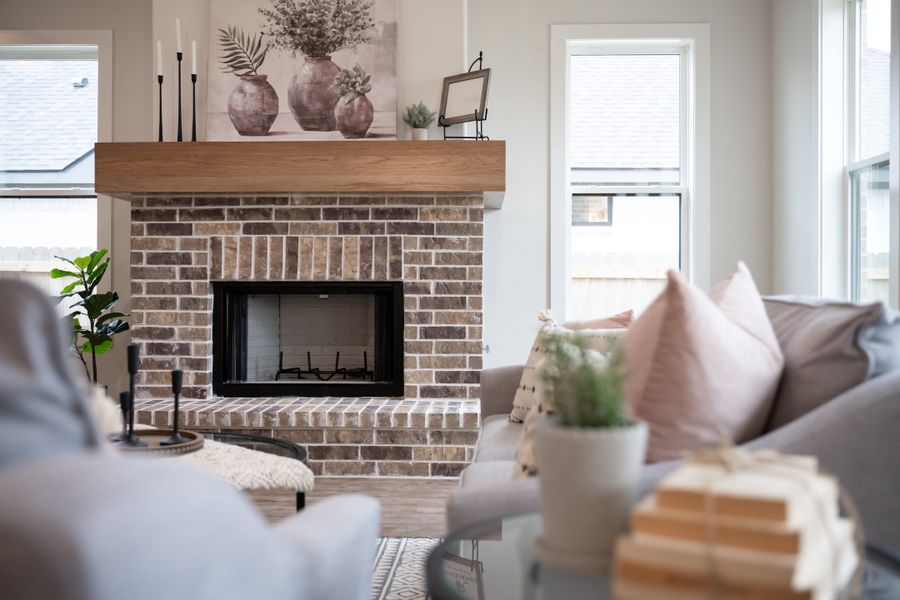 Representative furnished interior of a home built from the The Lydia by Reece Homes in Traditions, Bryan (Image 4).