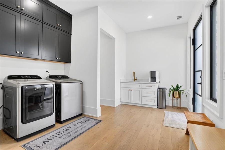 Furnished interior view inside a new home in , Hoschton (Image 18).