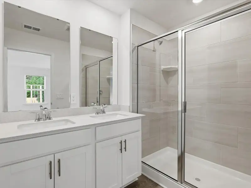 Furnished interior view inside a new home in Courts at Brook Run, Moncks Corner (Image 4).