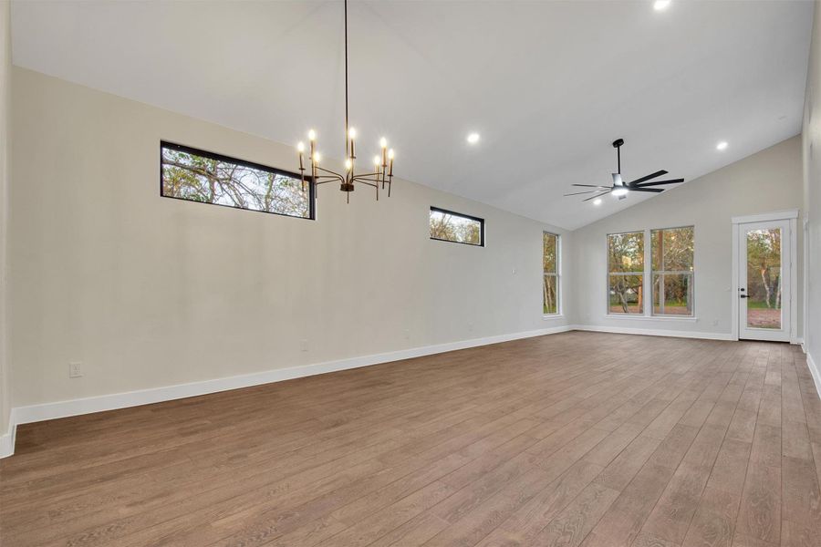 Spacious, unfurnished interior of a new home in , Bastrop (Image 35).