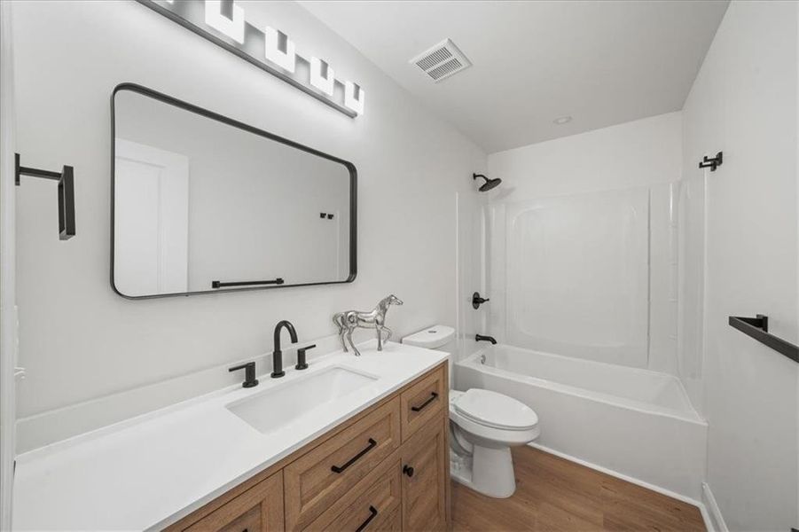 Furnished interior view inside a new home in , Atlanta (Image 29). Furnished interior view inside a new home in , Atlanta (Image 29).