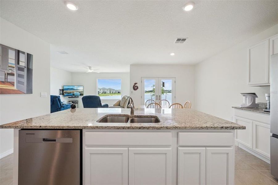 Furnished interior view inside a new home in Buena Lago, St. Cloud (Image 11).