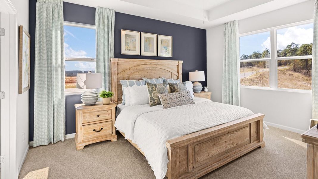 Representative furnished interior of a home built from the Belfort by D.R. Horton in The Abbey at Trolley Run Station, Aiken (Image 15). Representative furnished interior of a home built from the Belfort by D.R. Horton in The Abbey at Trolley Run Station, Aiken (Image 15).