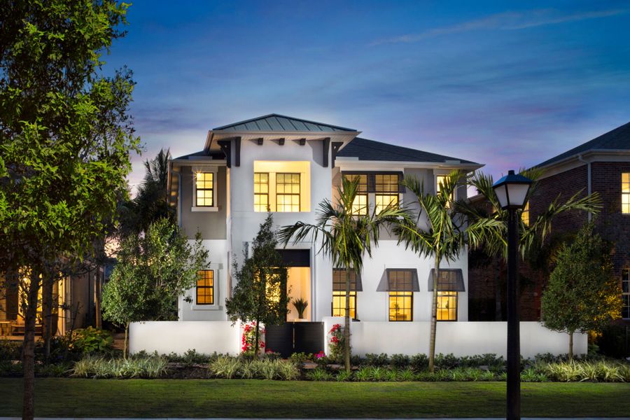 Representative exterior photo of a completed home built from the Ballade by Mattamy Homes in Newfield, Palm City, FL (Image 14). Representative exterior photo of a completed home built from the Ballade by Mattamy Homes in Newfield, Palm City, FL (Image 14).