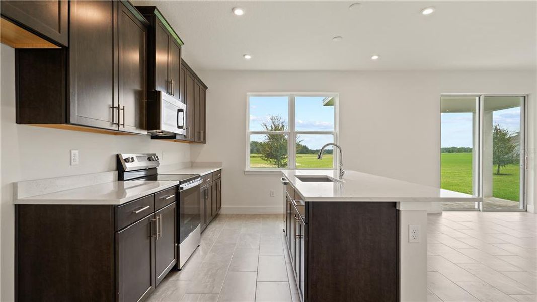 Furnished interior view inside a new home in Trailside, Mount Dora (Image 10).