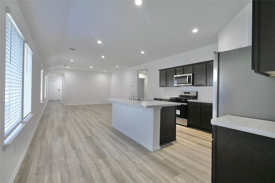 Furnished interior view inside a new home in Legacy Park, Houston (Image 10).