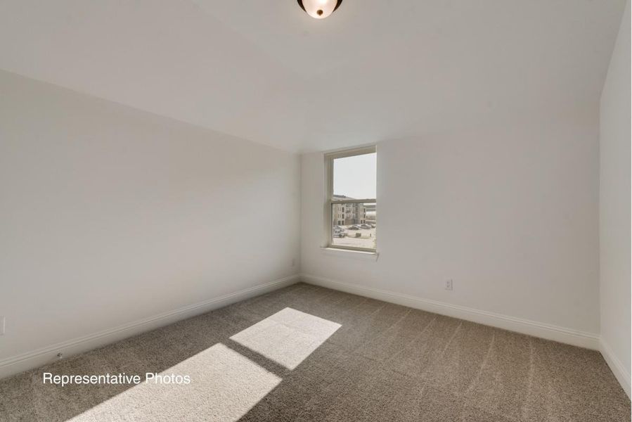 Representative unfurnished interior of a home built from the Grand Tour by Grand Homes in Providence Cove, McKinney (Image 20).
