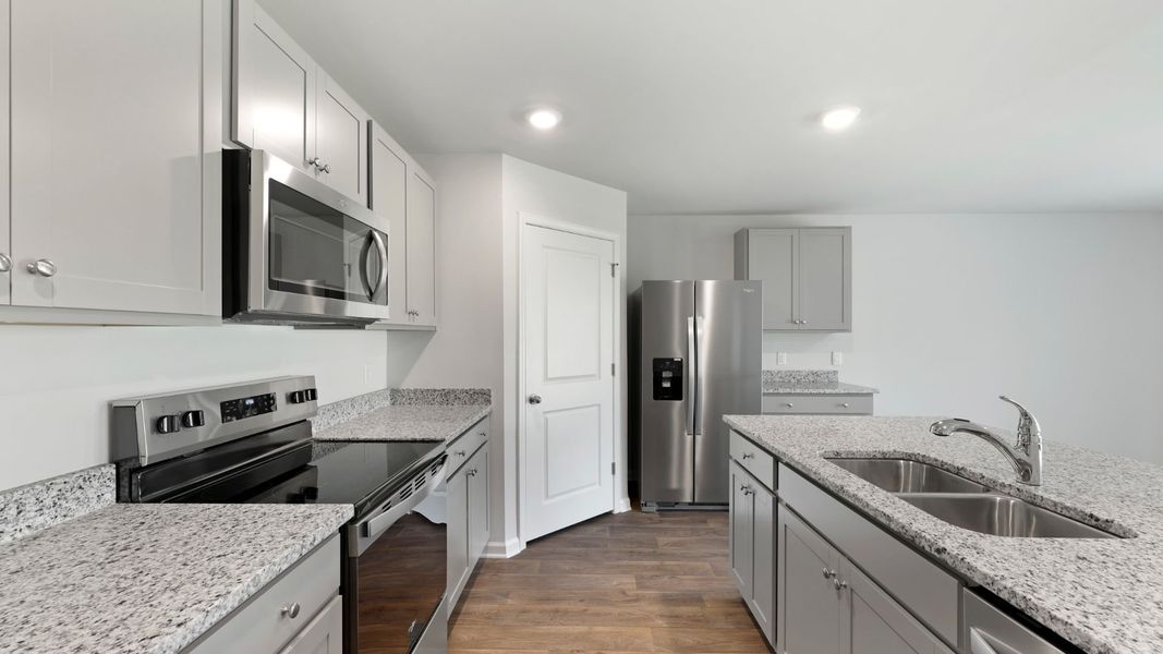 Furnished interior view inside a new home in Hunter's Branch, Hopkins (Image 6). Furnished interior view inside a new home in Hunter's Branch, Hopkins (Image 6).