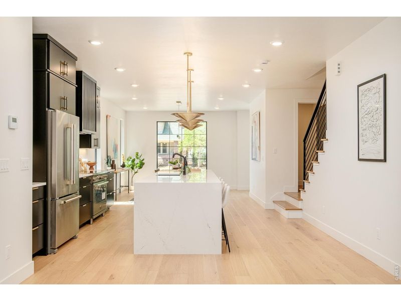 Furnished interior view inside a new home in , Denver (Image 31).