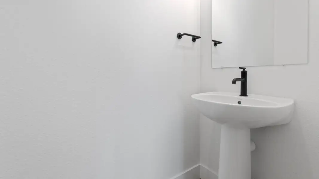 Furnished interior view inside a new home in Dillon Pointe - Journey, Broomfield (Image 10).