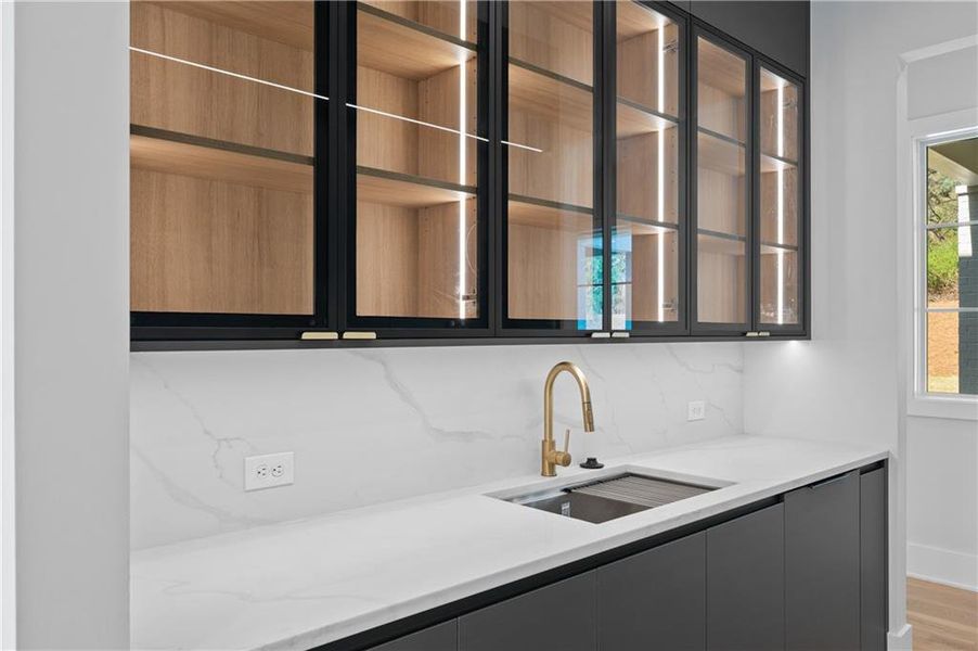 Close-up of interior finishes inside a home in , Roswell (Image 21).