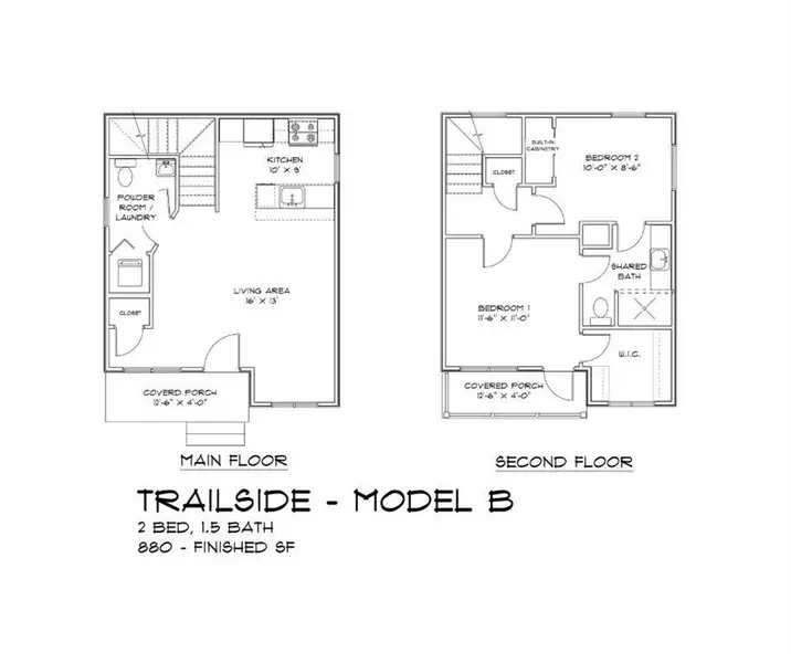 2D floor plan layout of this home in , Gainesville, GA (Image 4).
