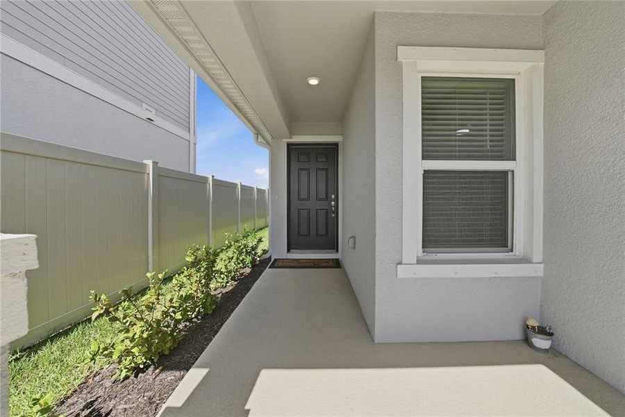 Exterior details and patio area of a home in Magnolia Creek, Riverview (Image 4). Exterior details and patio area of a home in Magnolia Creek, Riverview (Image 4).