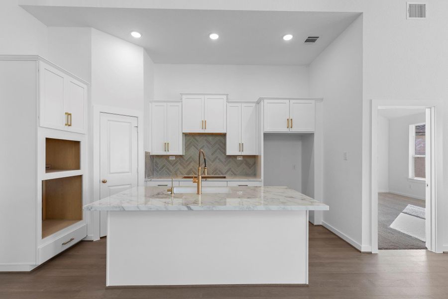 Furnished interior view inside a new home in Elyson 45' & 70', Katy (Image 9). Furnished interior view inside a new home in Elyson 45' & 70', Katy (Image 9).