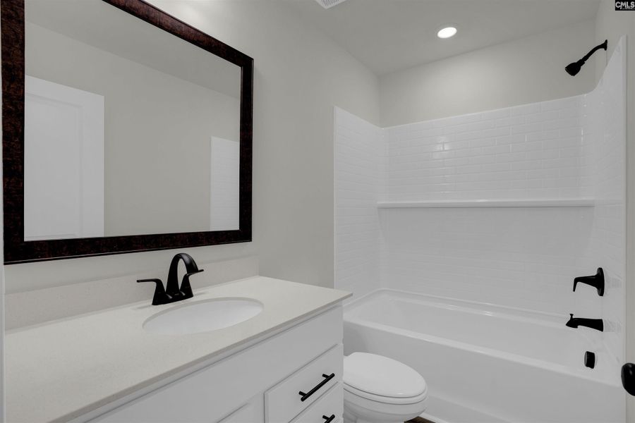 Furnished interior view inside a new home in Old Charleston Acres, Pelion (Image 7).
