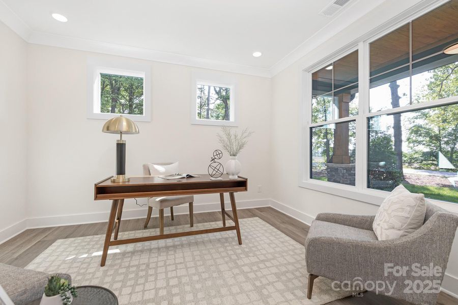 Furnished interior view inside a new home in , Waxhaw (Image 13). Furnished interior view inside a new home in , Waxhaw (Image 13).
