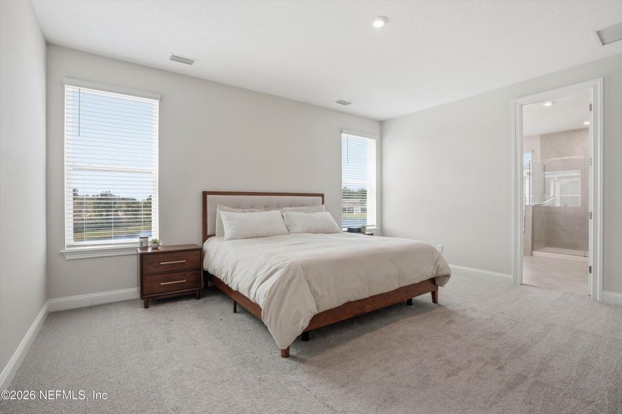 Furnished interior view inside a new home in RiverTown, St. Johns (Image 32).