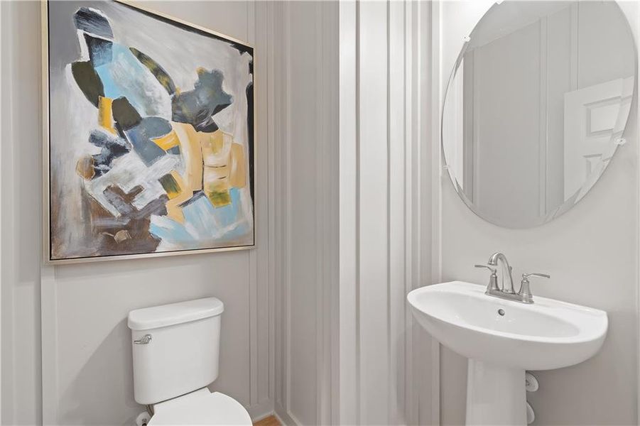 Furnished interior view inside a new home in Westwind Estates, Hampton (Image 43).