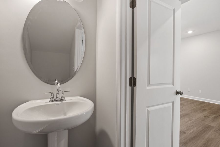 Furnished interior view inside a new home in Renaissance at White Oak, Garner (Image 9).