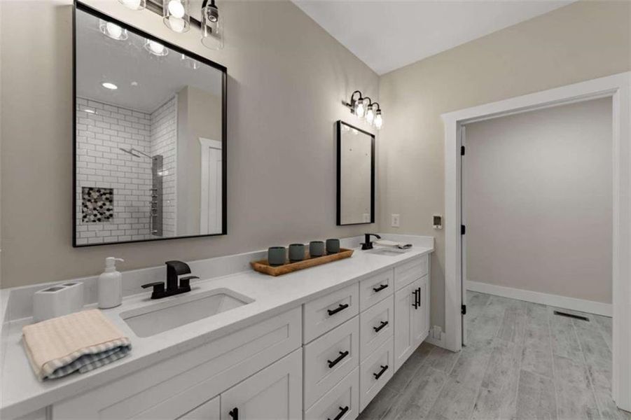 Furnished interior view inside a new home in , Morganton (Image 6).