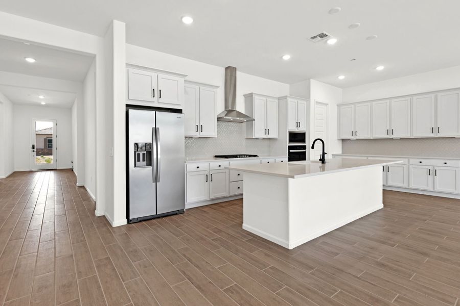 Furnished interior view inside a new home in Saguaro Reserve II, Marana (Image 8).