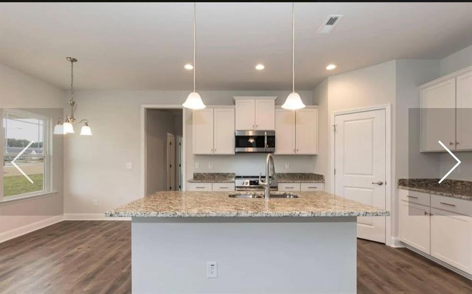 Furnished interior view inside a new home in Thunder Ridge, Dawsonville (Image 3).