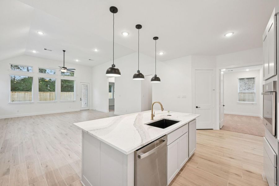 Furnished interior view inside a new home in , Montgomery (Image 8). Furnished interior view inside a new home in , Montgomery (Image 8).