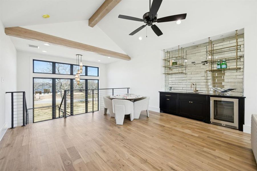 Furnished interior view inside a new home in , Weatherford (Image 23).