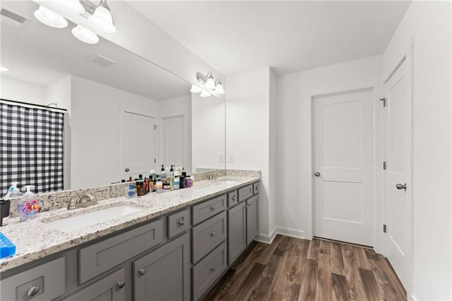 Furnished interior view inside a new home in Ellington Farms, Statham (Image 5).
