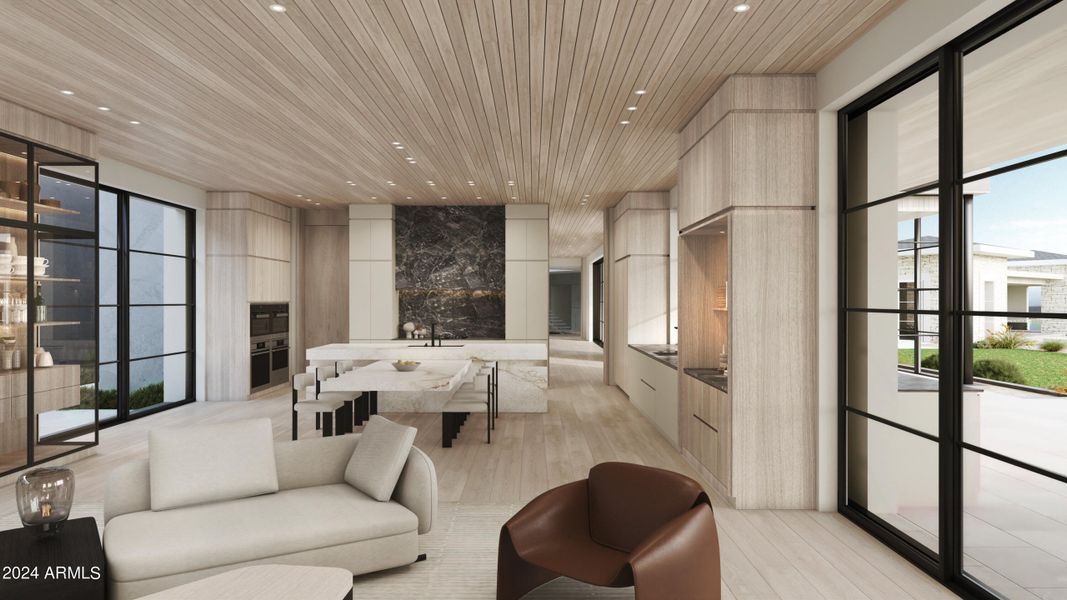 KITCHEN FROM GREAT ROOM KITCHEN FROM GREAT ROOM