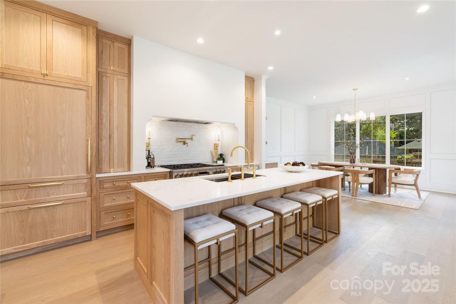 Furnished interior view inside a new home in , Charlotte (Image 30).