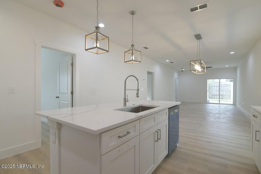Furnished interior view inside a new home in , Jacksonville (Image 8).
