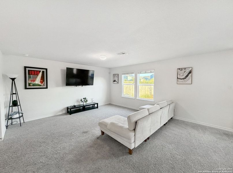 Furnished interior view inside a new home in Marbella, San Antonio (Image 18). Furnished interior view inside a new home in Marbella, San Antonio (Image 18).