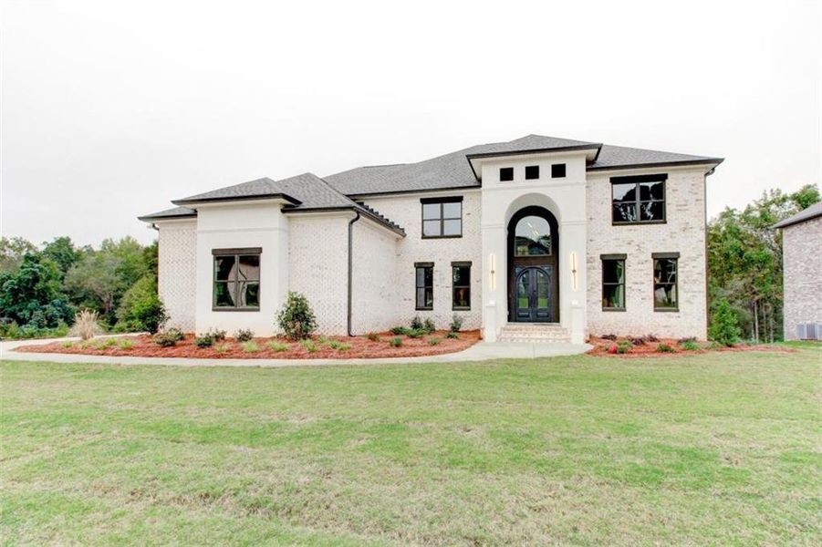 Exterior details and patio area of a home in , Conyers (Image 22).