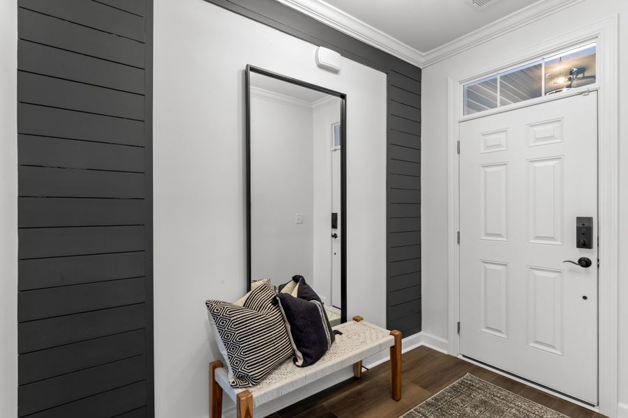 Representative furnished interior of a home built from the The Redbud by Chesapeake Homes in Coastal Club of the Carolinas, Calabash (Image 47).