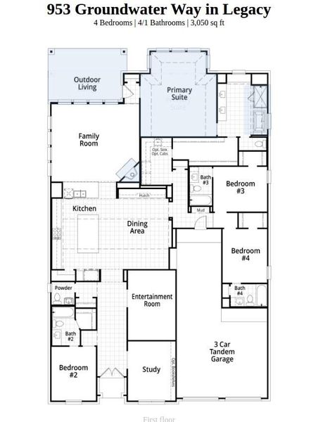 Spec Floorplan
