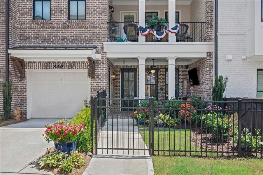 Exterior details and patio area of a home in , Peachtree Corners (Image 22).