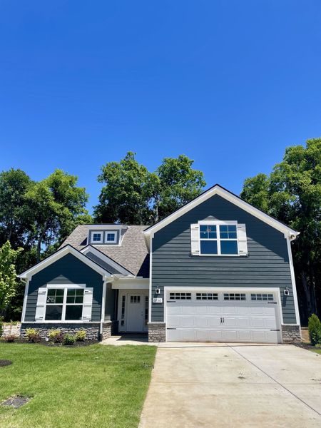 Salem Landing lot 245- 2003 plan. Photo of actual homesite