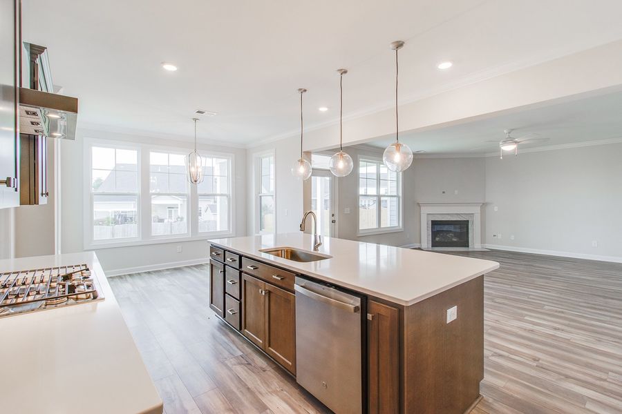 Furnished interior view inside a new home in Palmetto Shores, Chapin (Image 9).