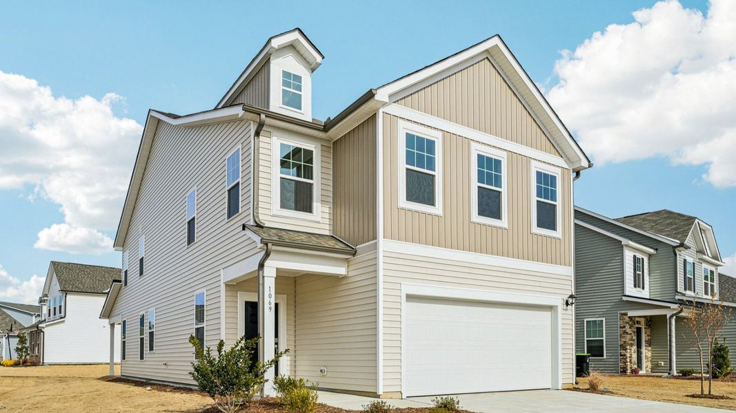 Representative furnished interior of a home built from the Juniper by DRB Homes in Essex Village, Franklinton (Image 6).
