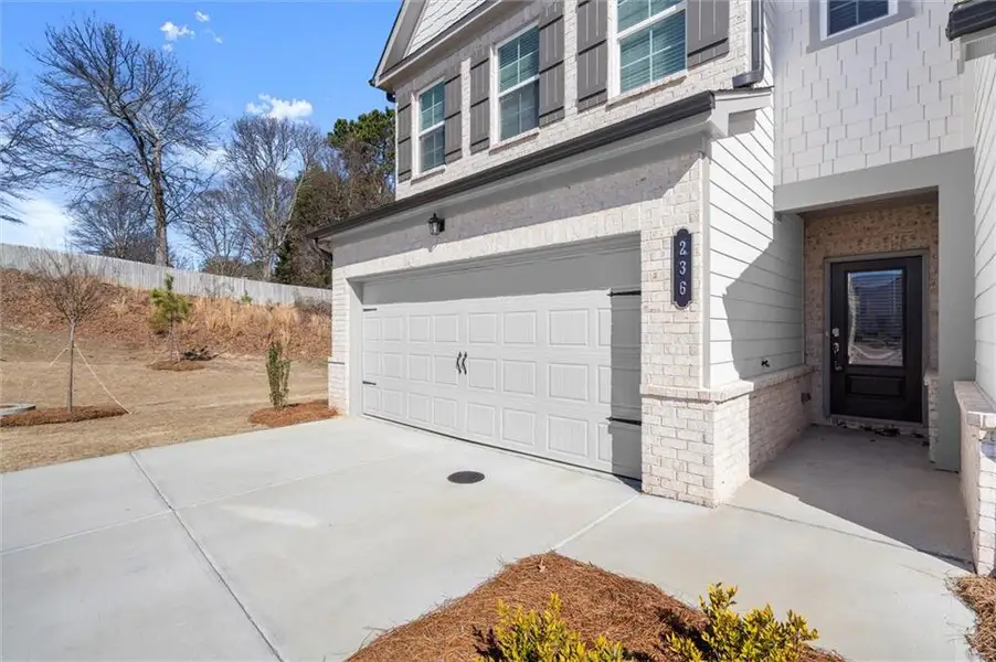 Exterior details and patio area of a home in Residences at Gateway, Bethlehem (Image 4).